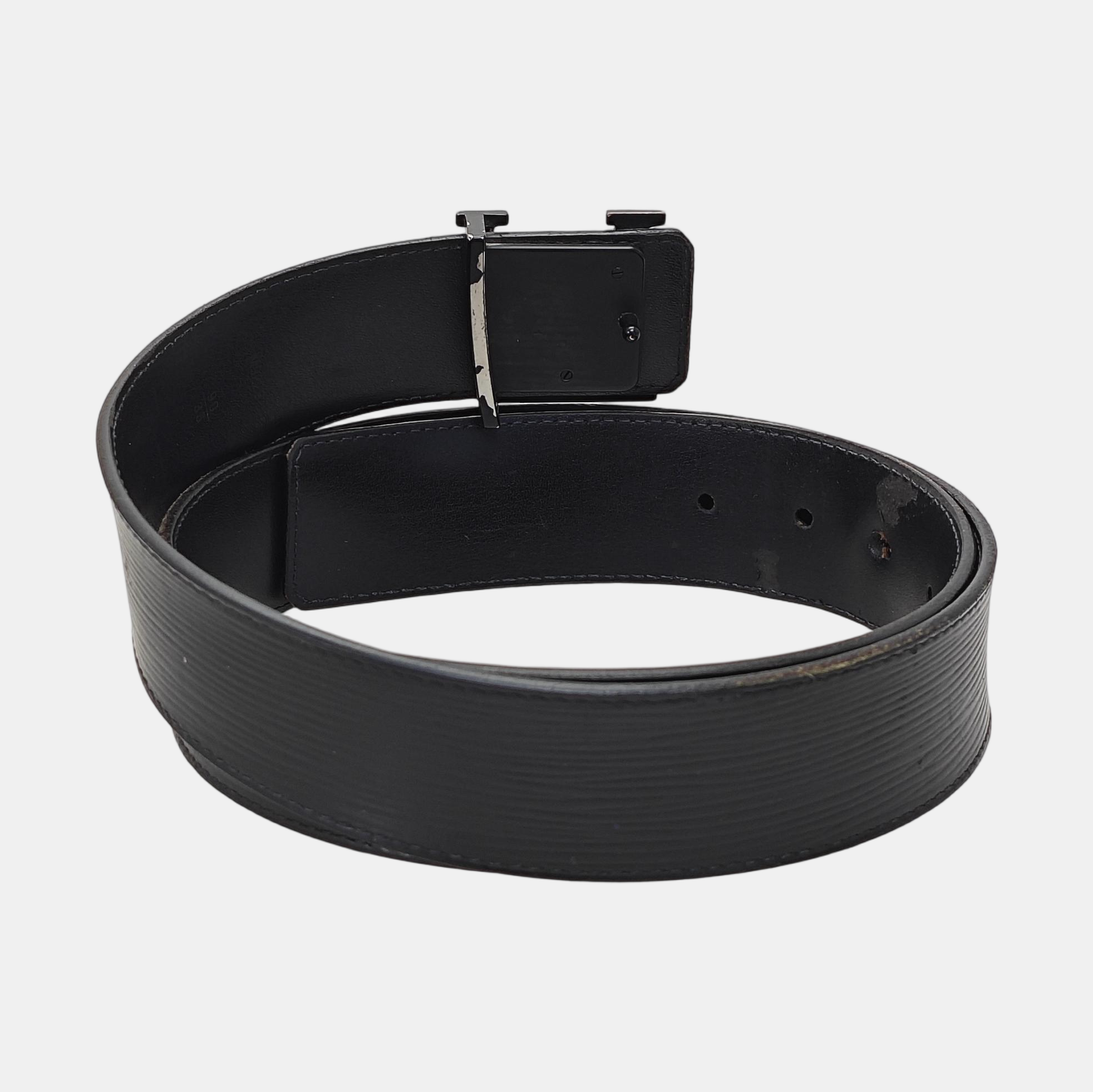 Leather Belt Black