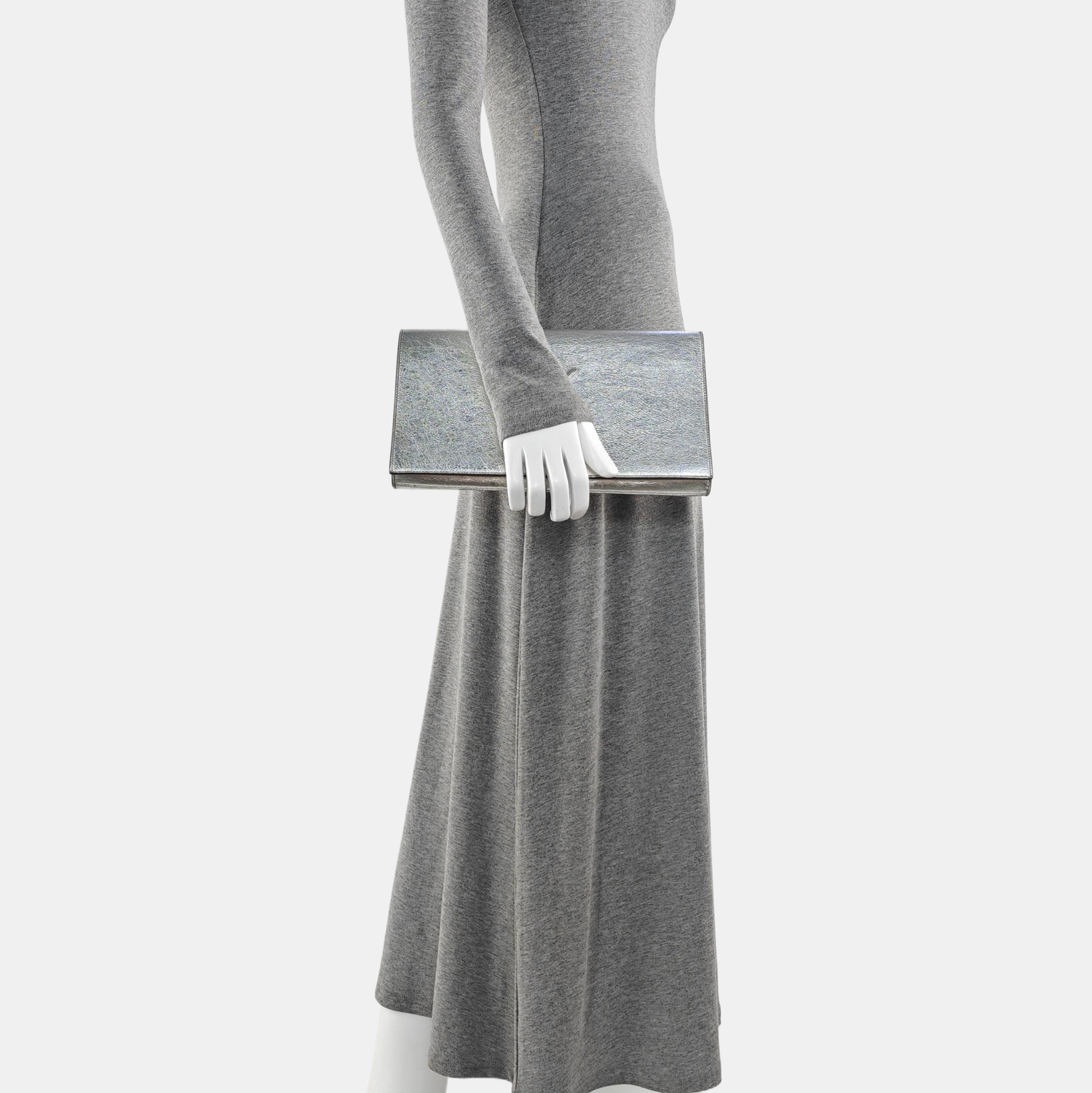 BELLE JOUR Calfskin Silver