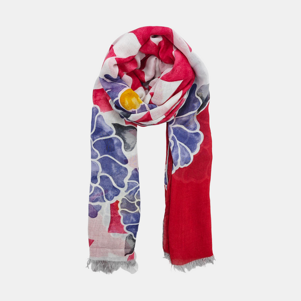 Modal Scarf Red