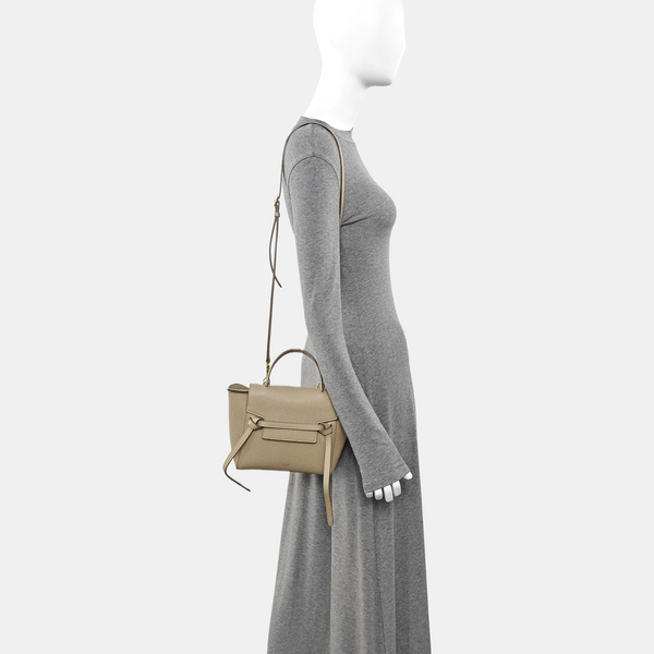 BELT Nano Calfskin Beige