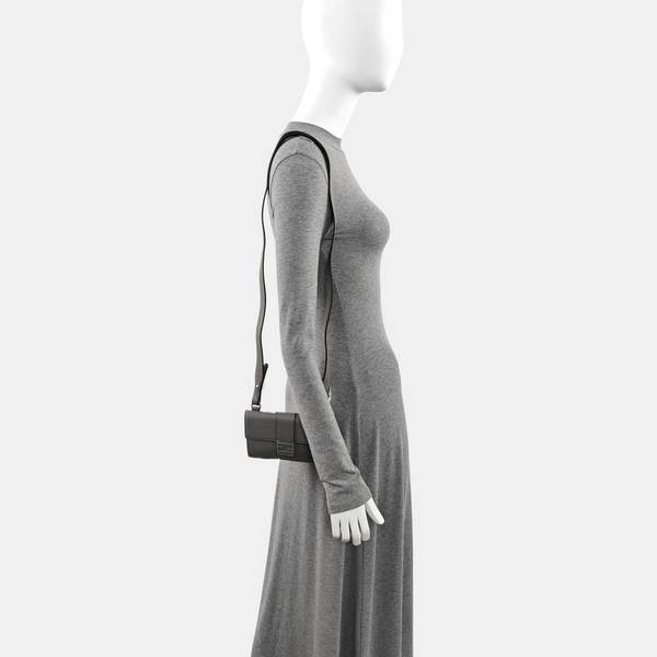 Baguette Mini Calfskin Gray