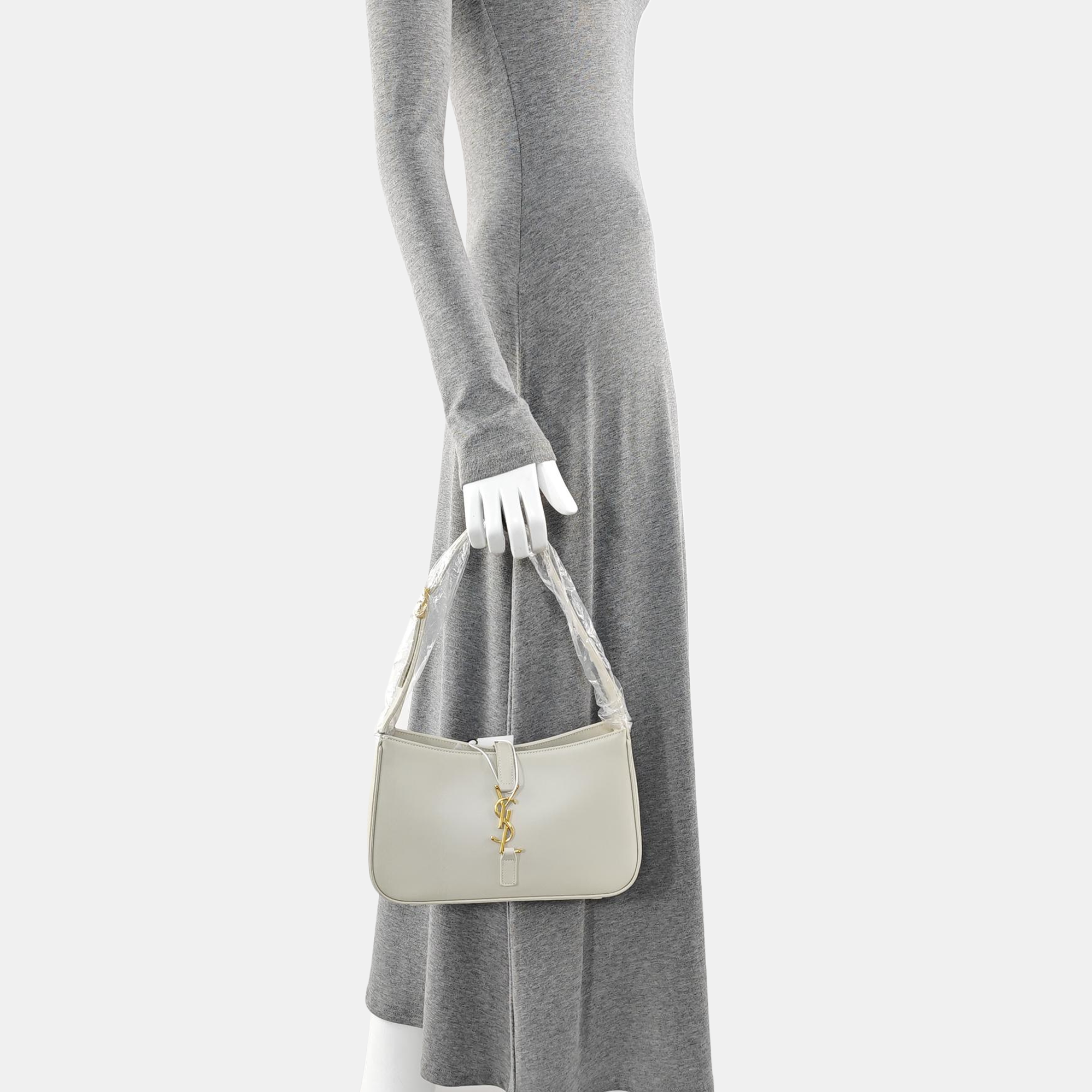 LE 5 À 7 Small Calfskin Gray