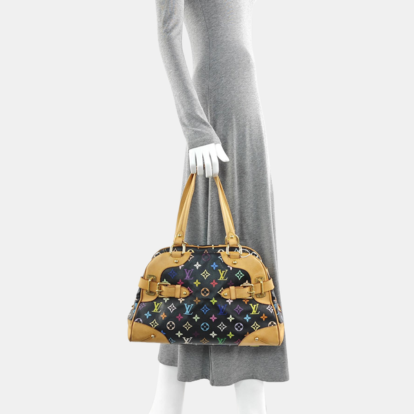 LV × TM CLAUDIA Monogram Coated Canvas Black
