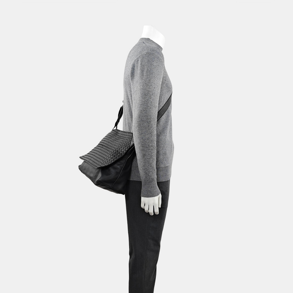 Calfskin Shoulder Bag Black