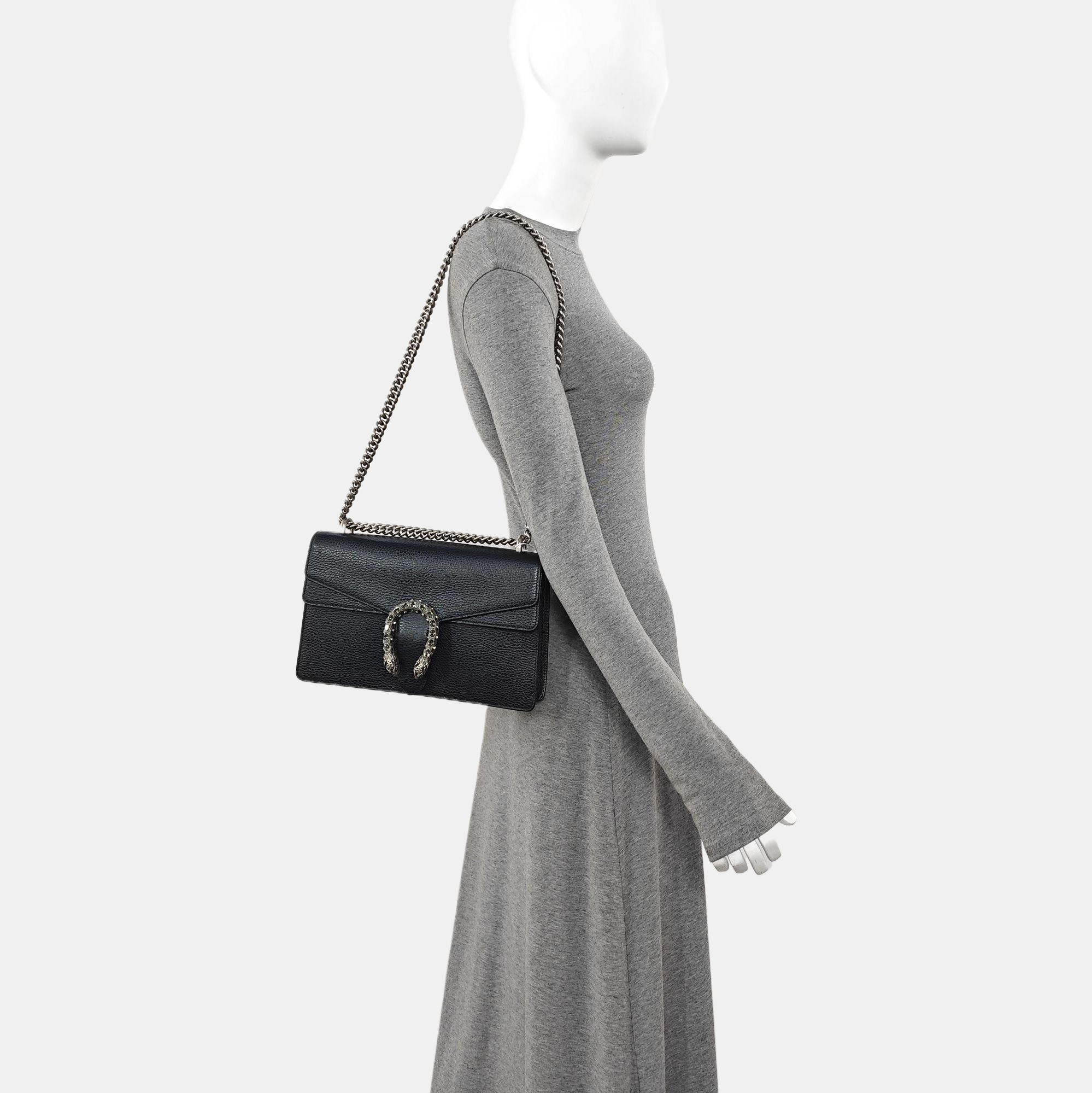 Dionysus Small Calfskin Black