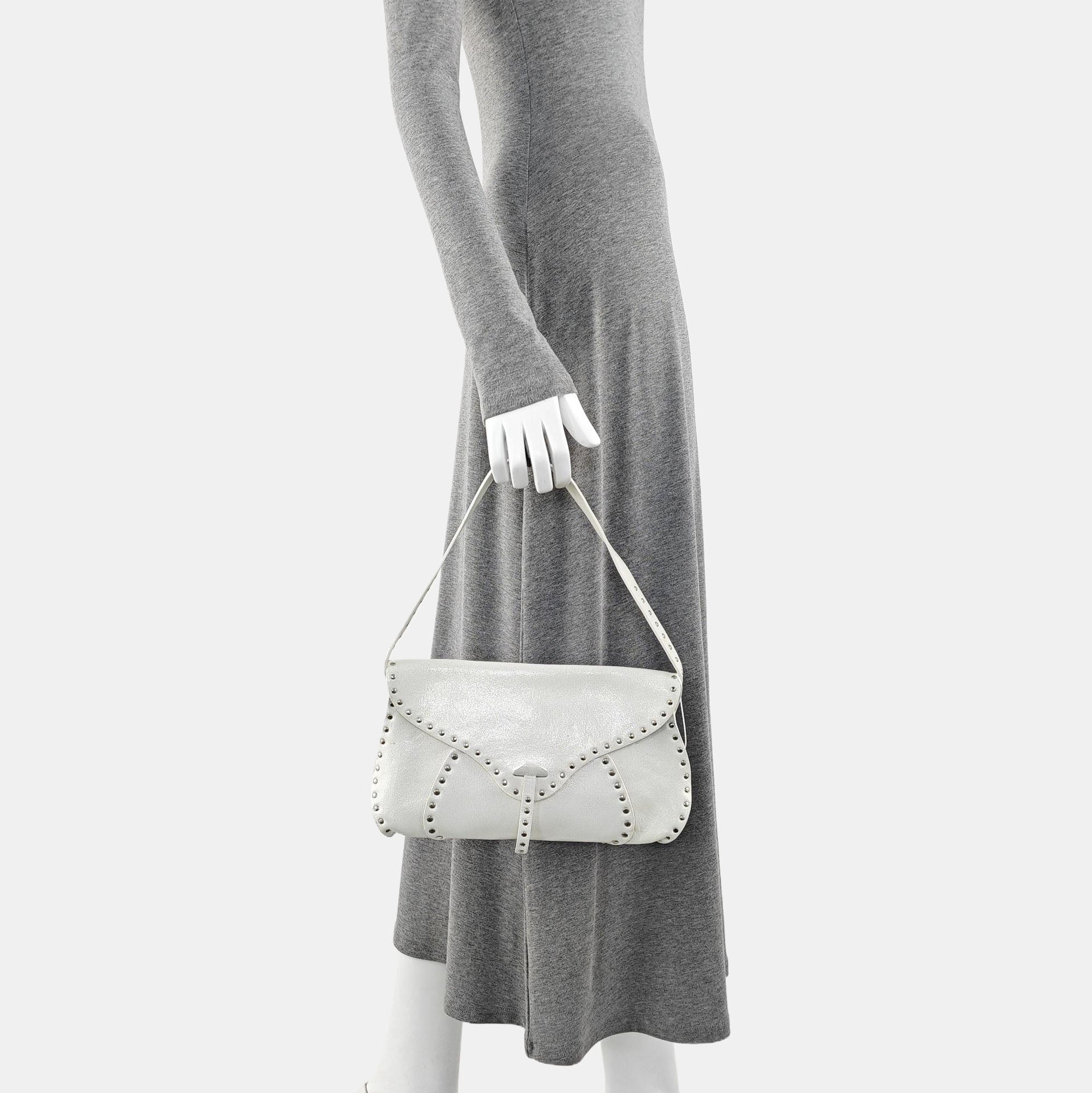 POULBOT Calfskin White