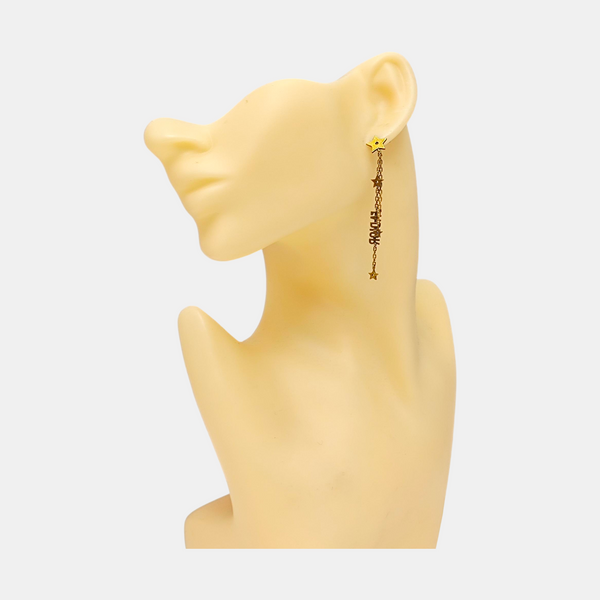 Metal Gold Earrings