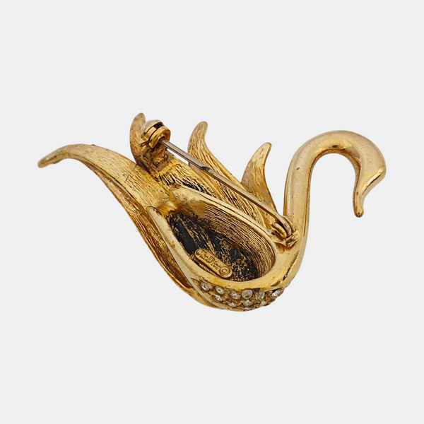Metal Gold Brooch