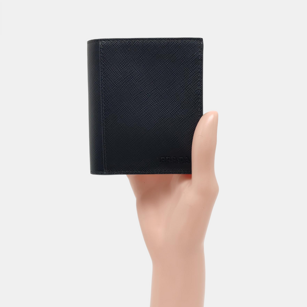 Saffiano Calfskin Wallet Black