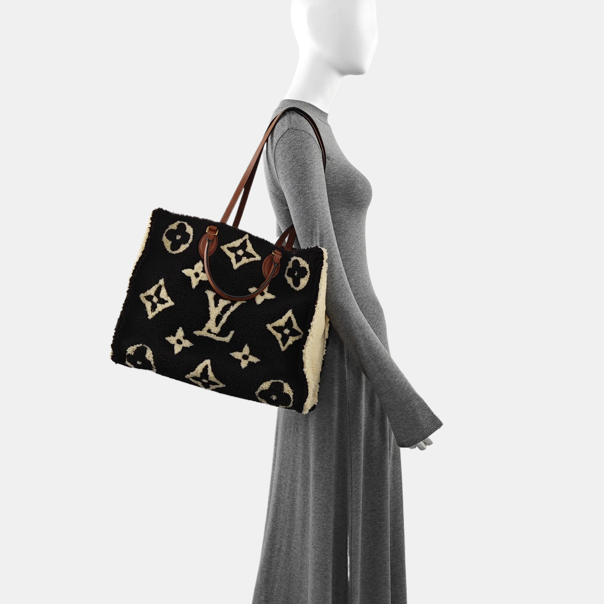 ONTHEGO GM Monogram Wool Brown