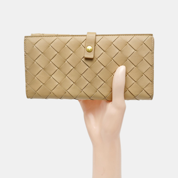 Lambskin Wallet Brown