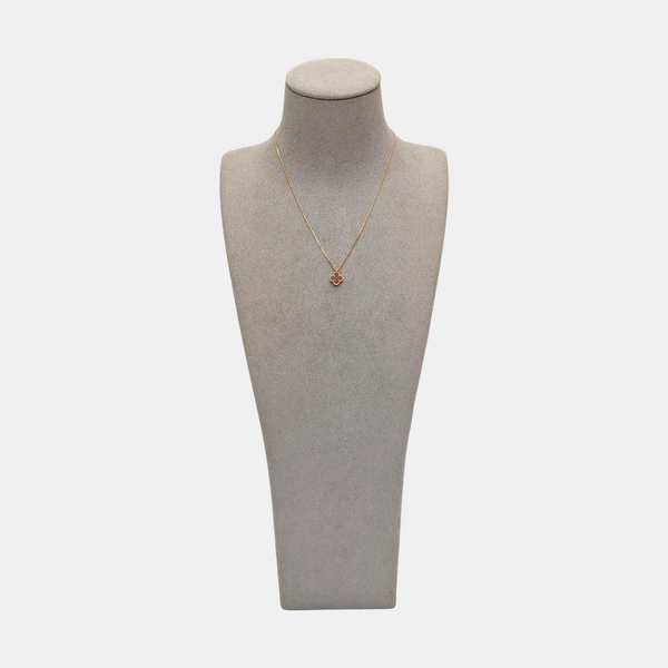Sweet Alhambra 18k Rose Gold Necklace