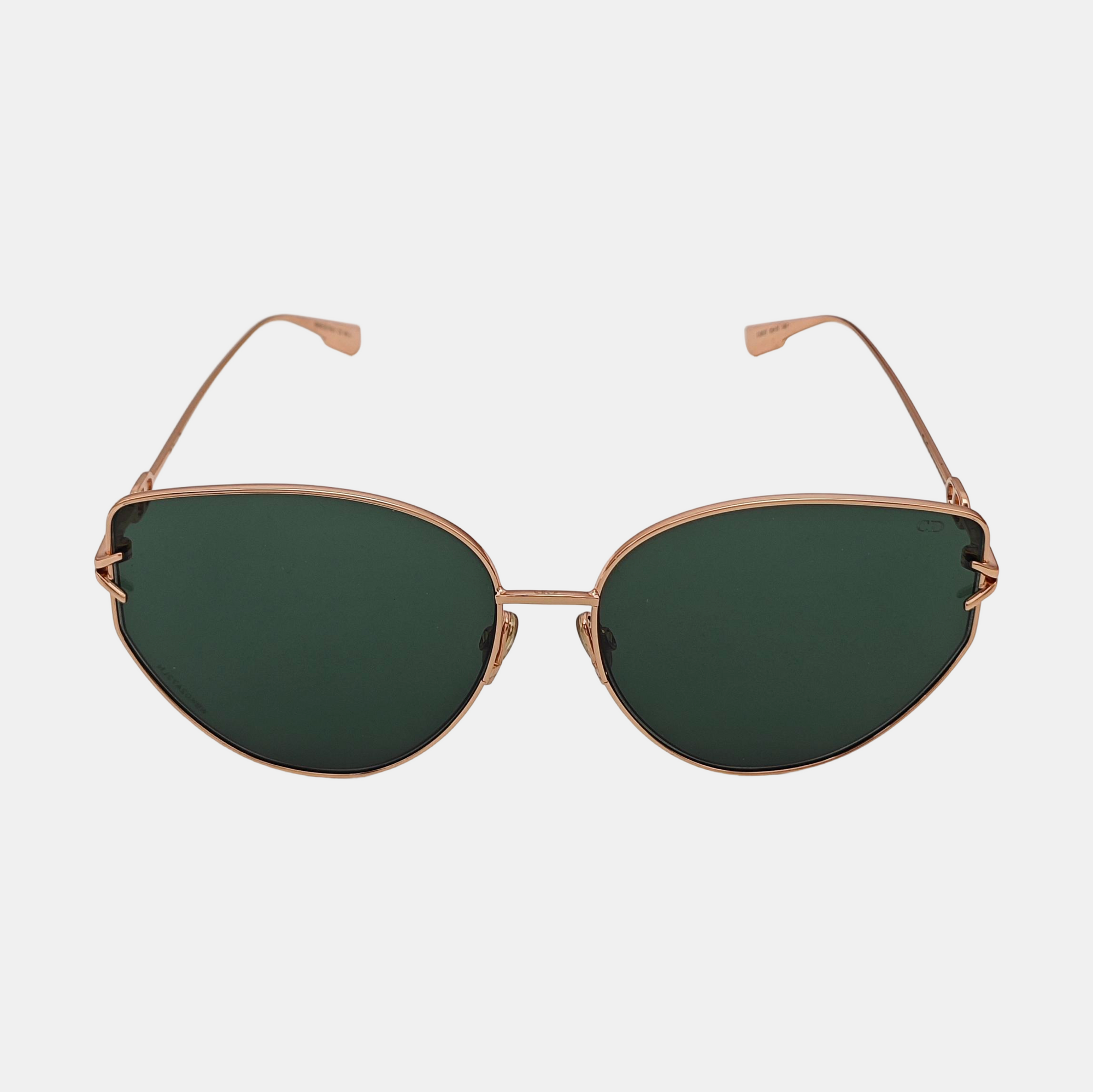 Metal Sunglasses Green