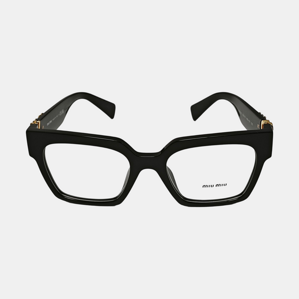 Synthetic Eyeglasses Black