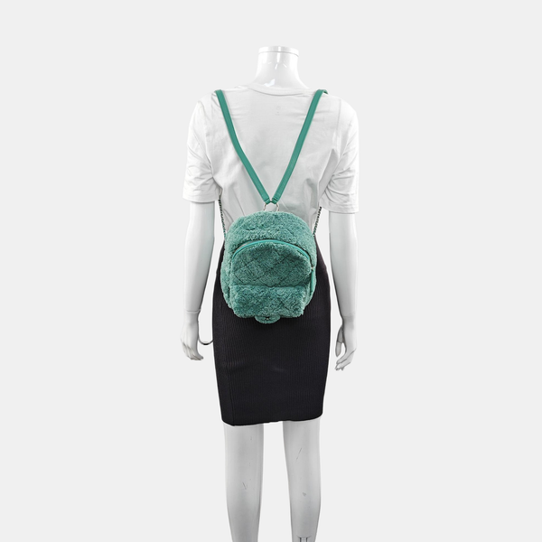 CC POCKET Quilted Fabric Green