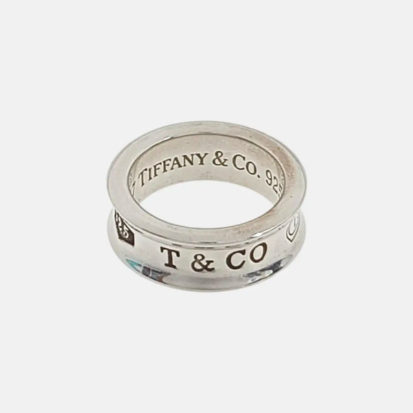 Tiffany 1837 925 Sterling Silver Ring EU 46