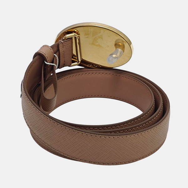 Leather Belt Pink
