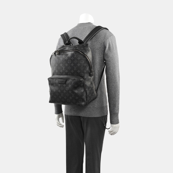 DISCOVERY PM Monogram Coated Canvas Black