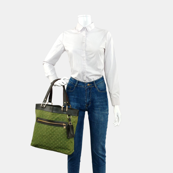 LUCILLE GM Monogram Canvas Green