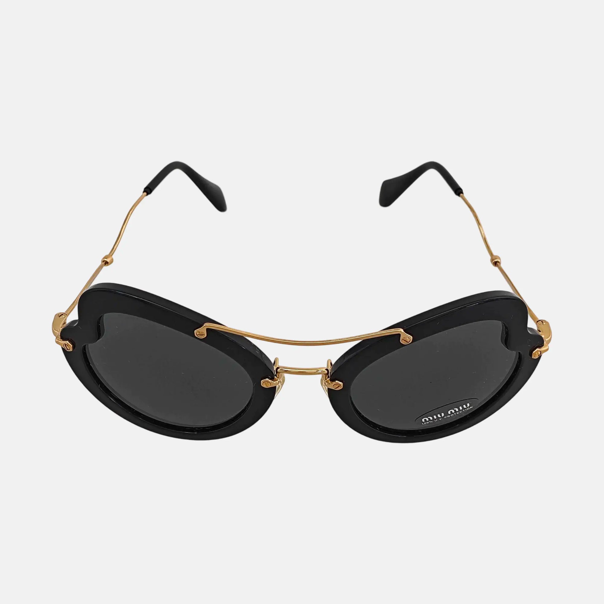 Synthetic Sunglasses Black