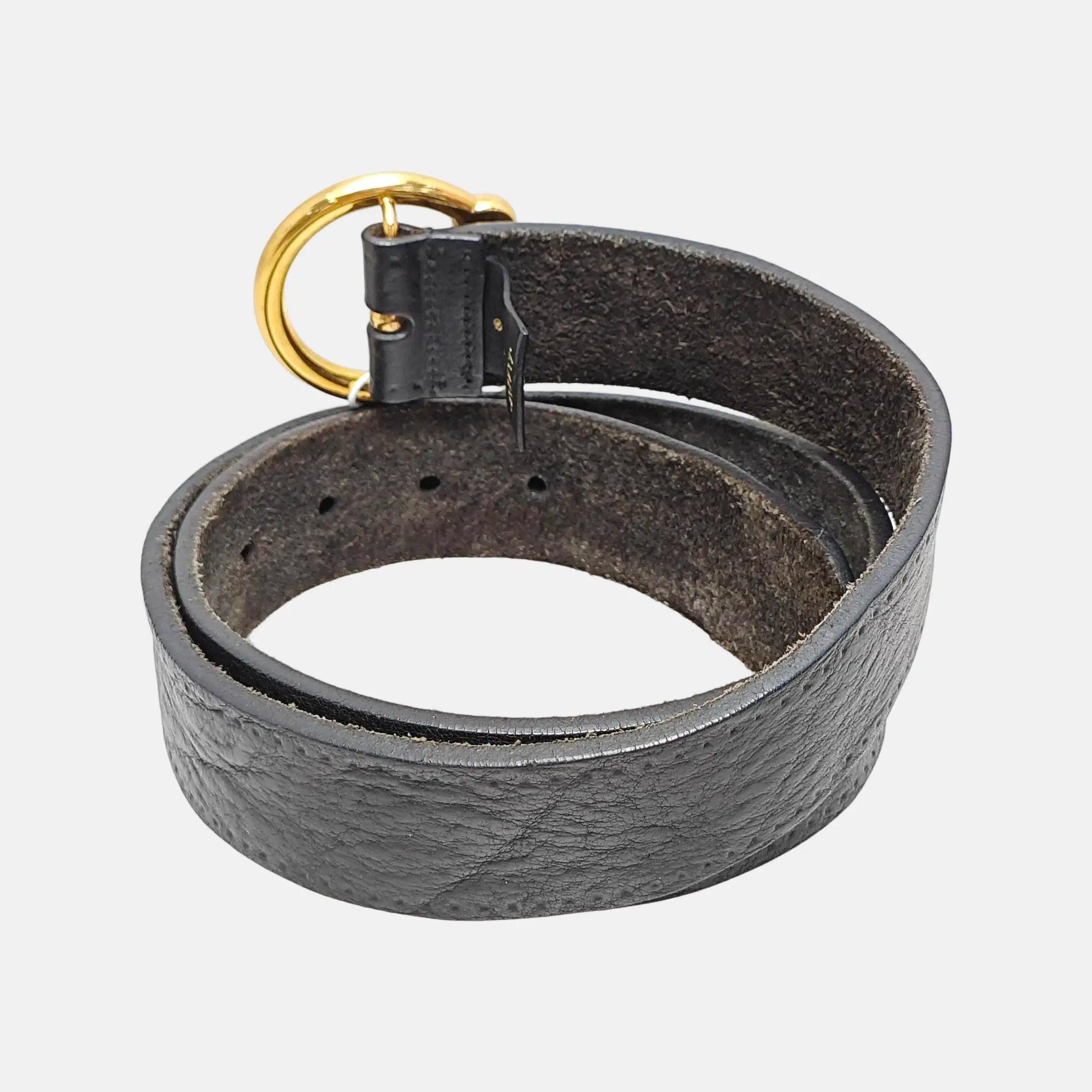 Leather Belt Black