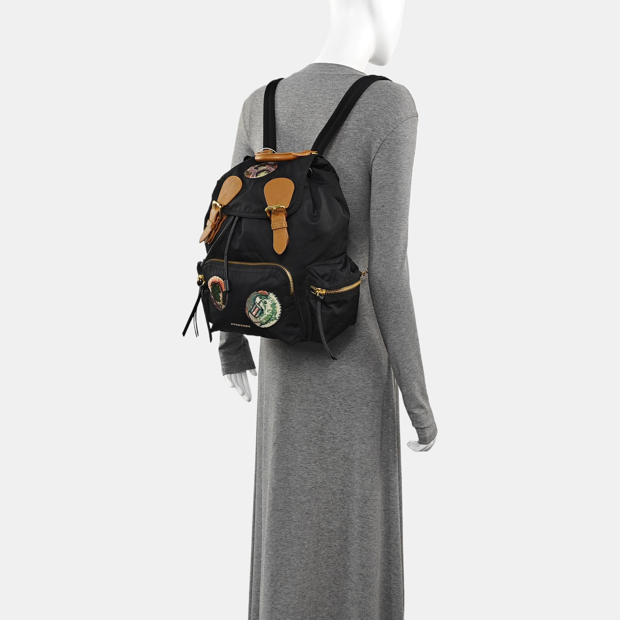 The Rucksack Nylon Black
