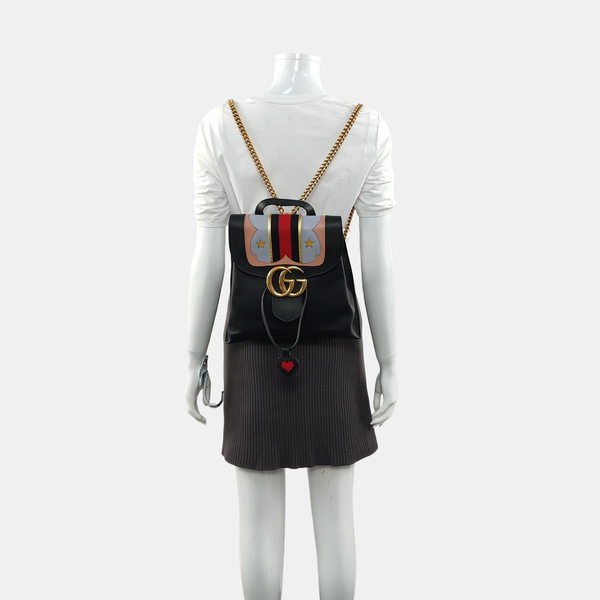 GG Marmont Calfskin Black