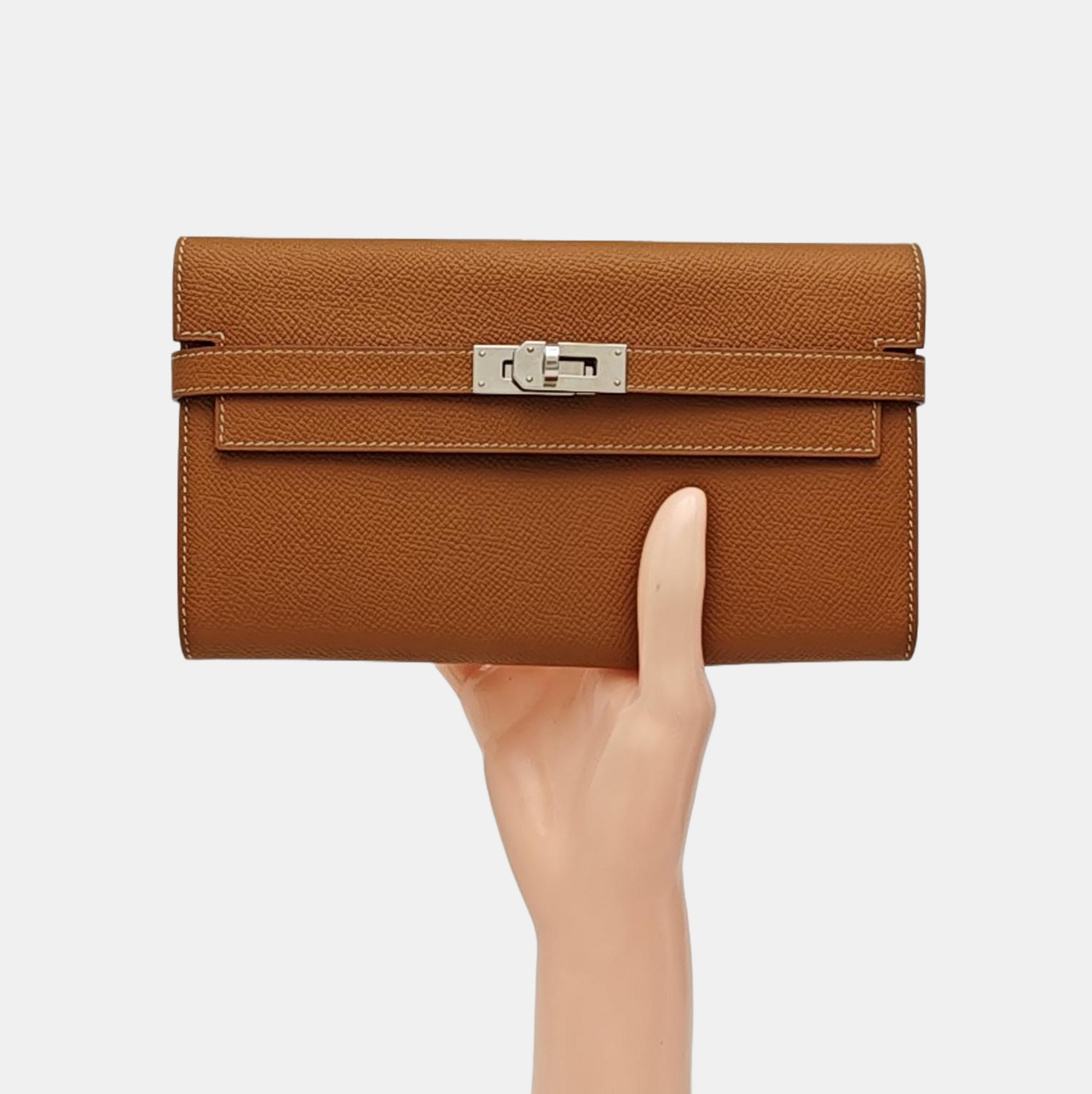 Kelly 20 Epsom Brown Wallet
