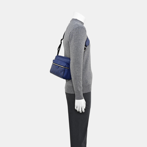 OUTDOOR PM Monogram Coated Canvas Blue