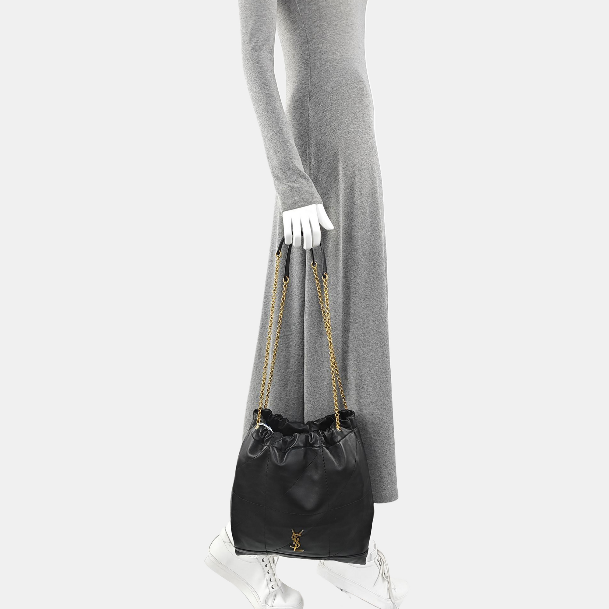 JAMIE POCHON Lambskin Black