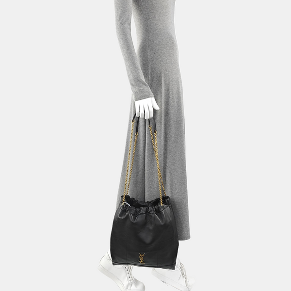 JAMIE POCHON Lambskin Black