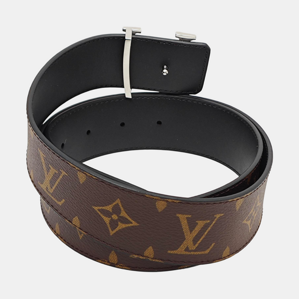 Coated Canvas Belt Brown