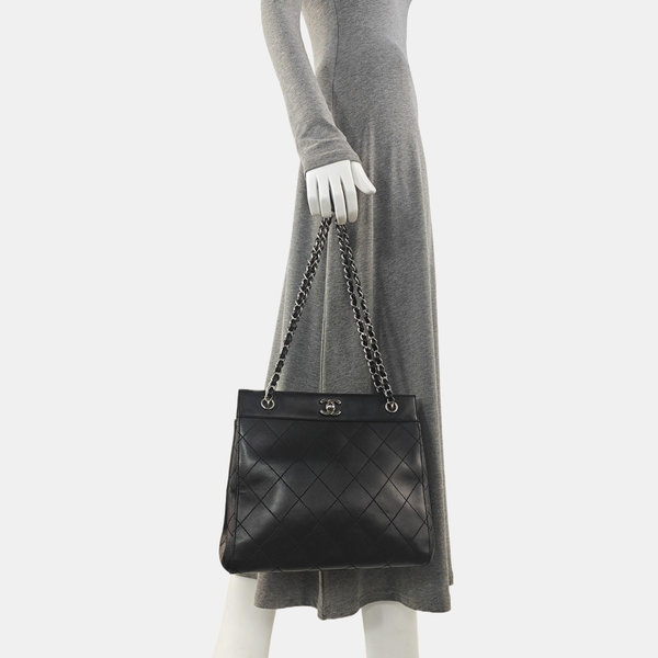 Quilted Lambskin Black