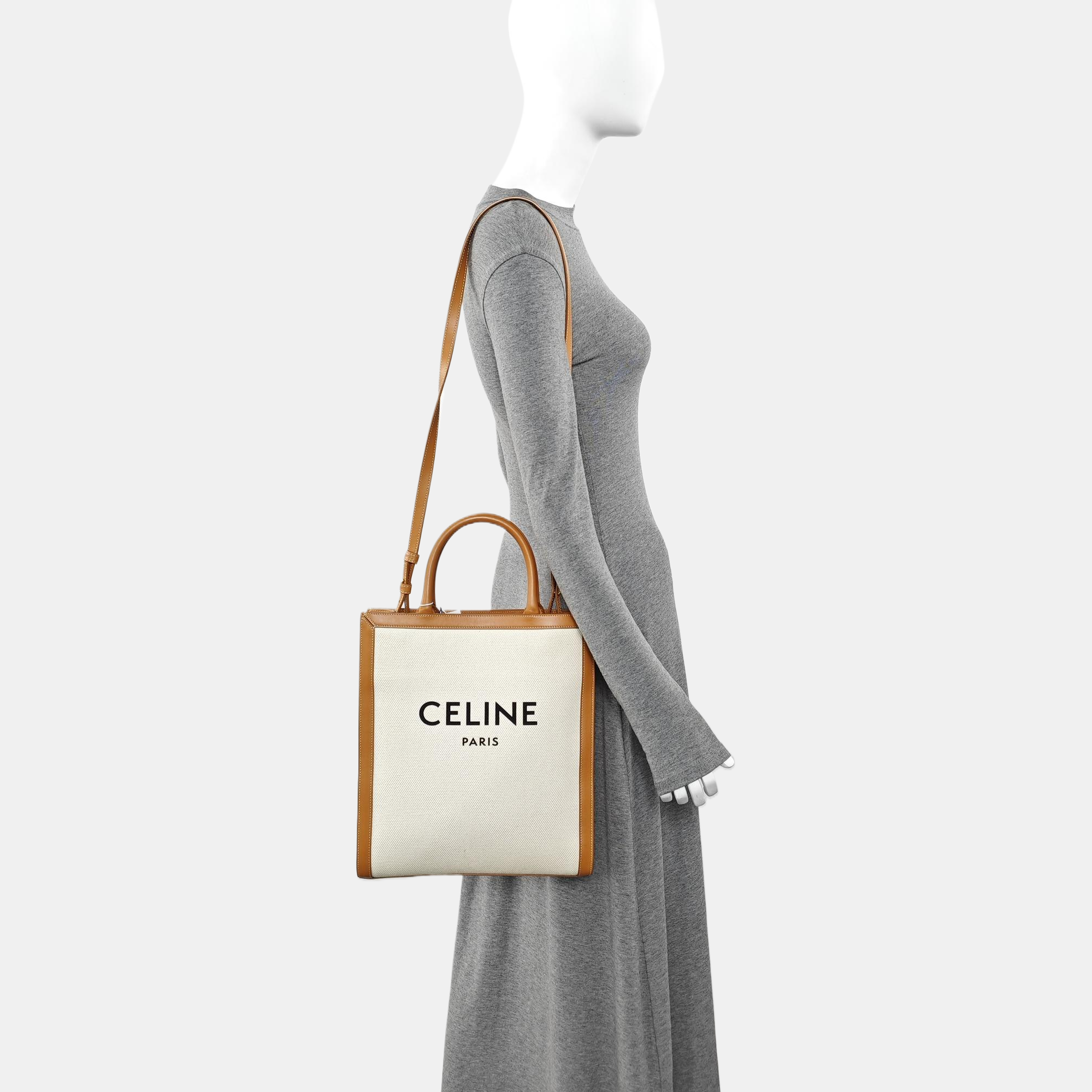 CABAS CELINE Small Canvas White