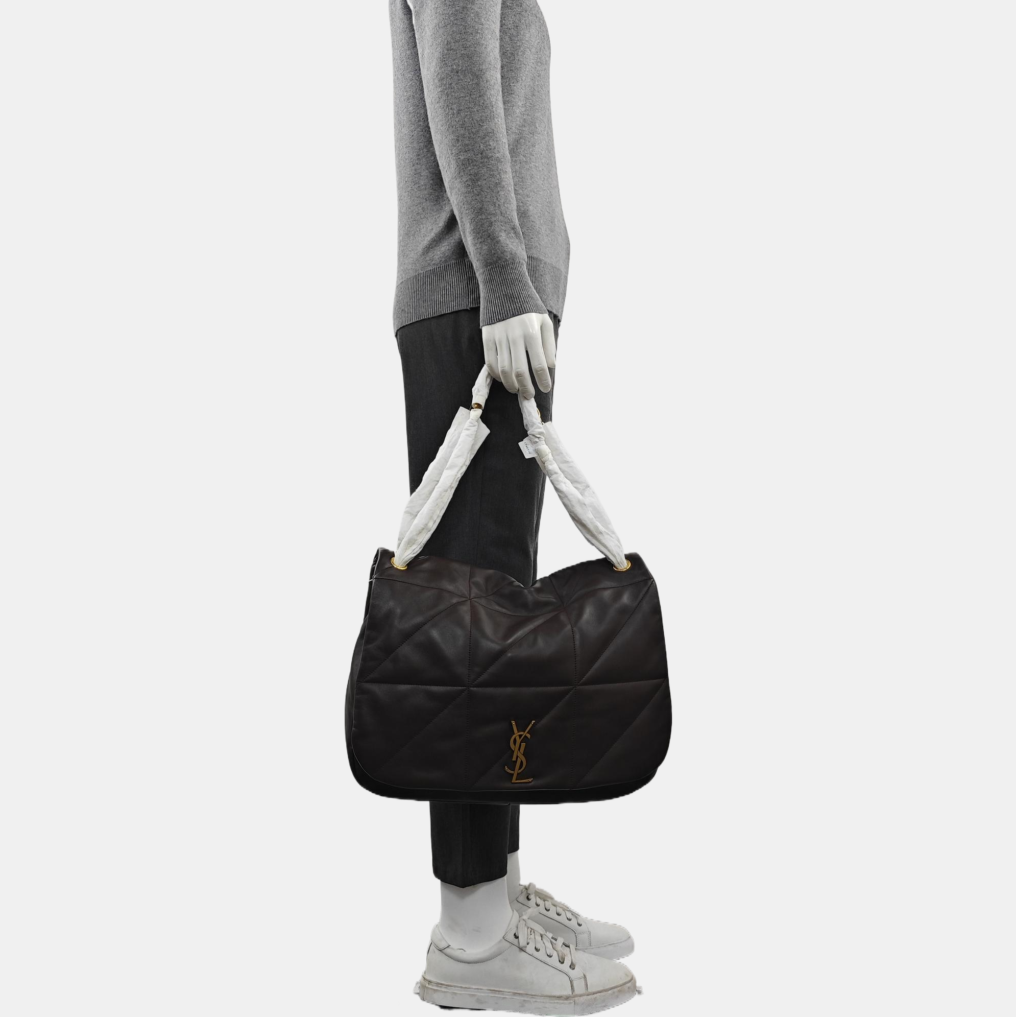JAMIE 4.3 Quilted Lambskin Brown