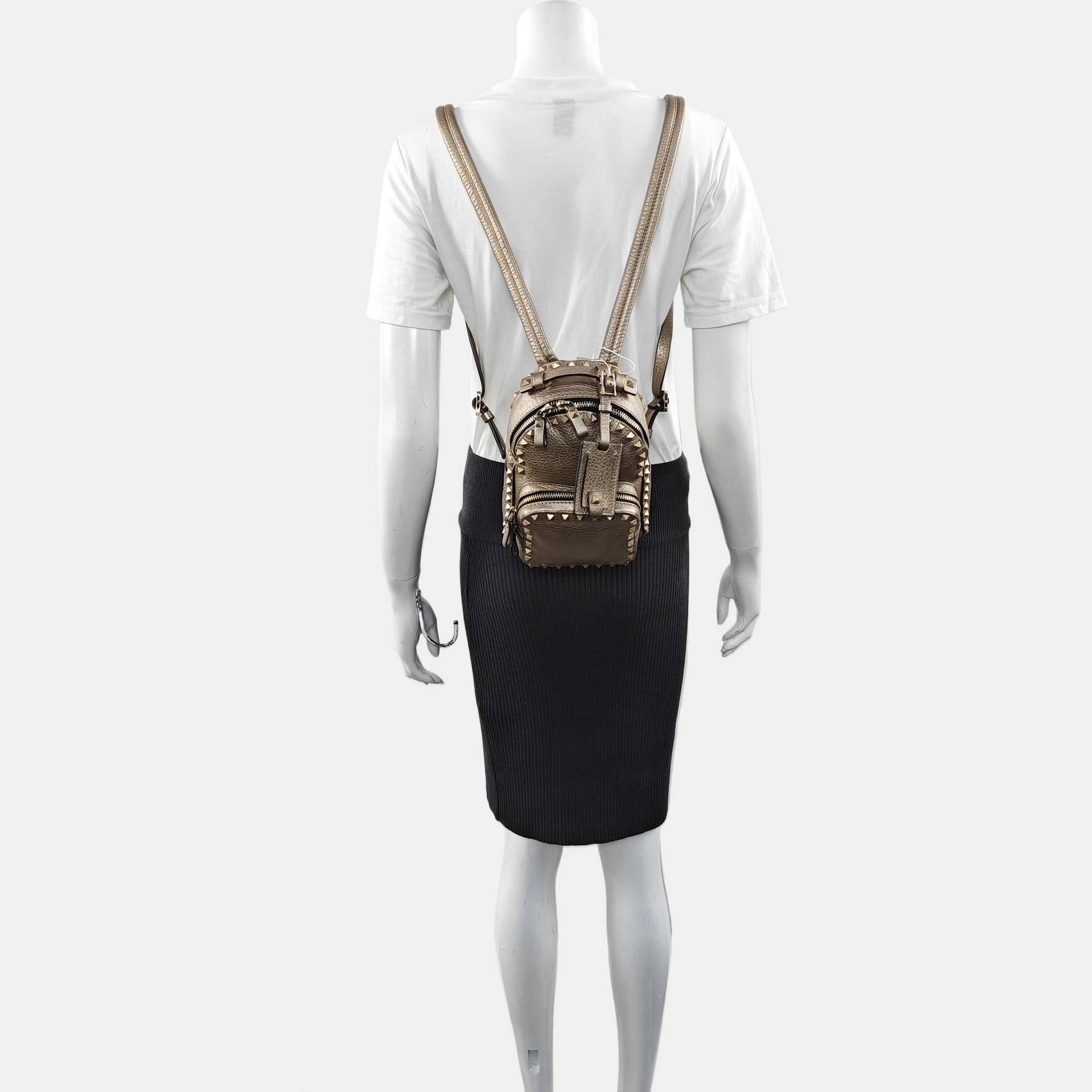Piel de Becerro Rockstud Oro