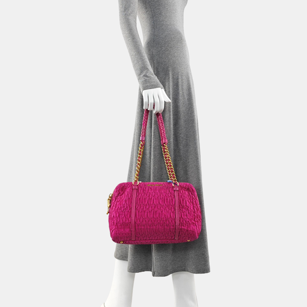 Avenue Quilted Canvas Red