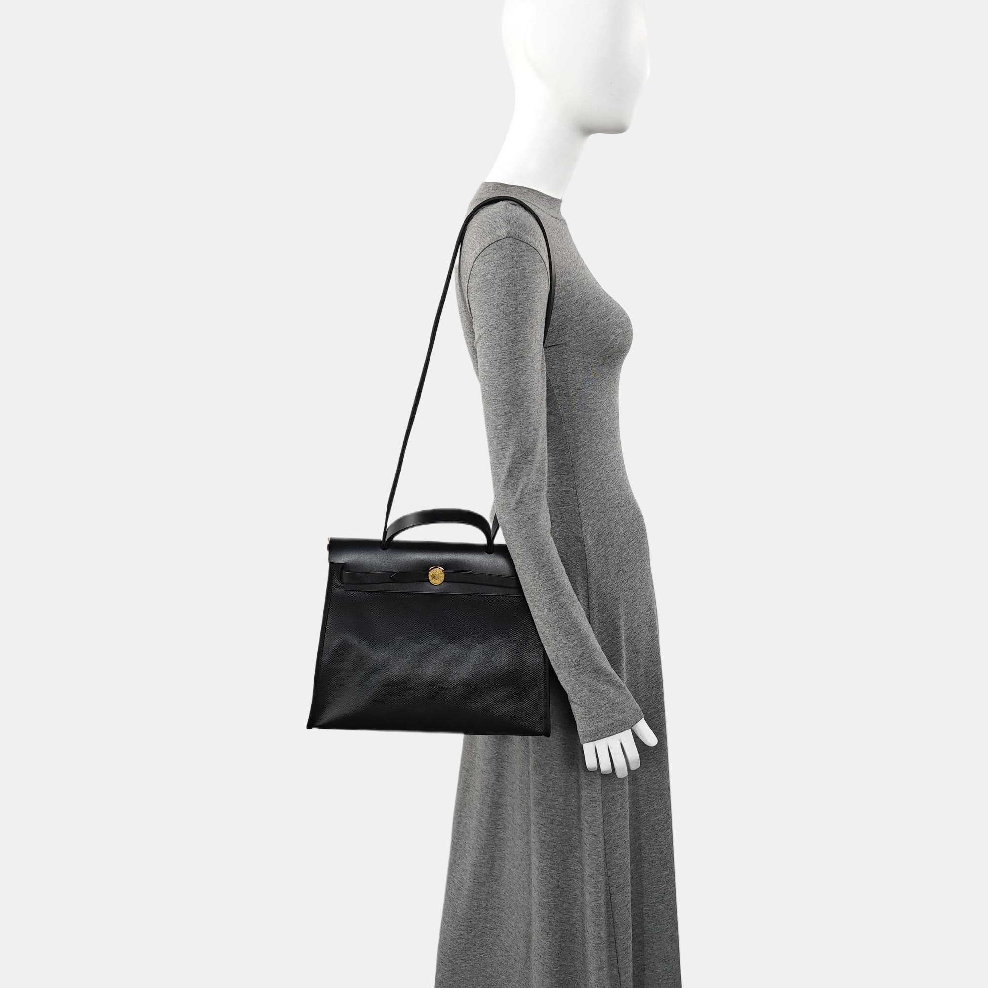 Herbag 31 Coated Canvas Black