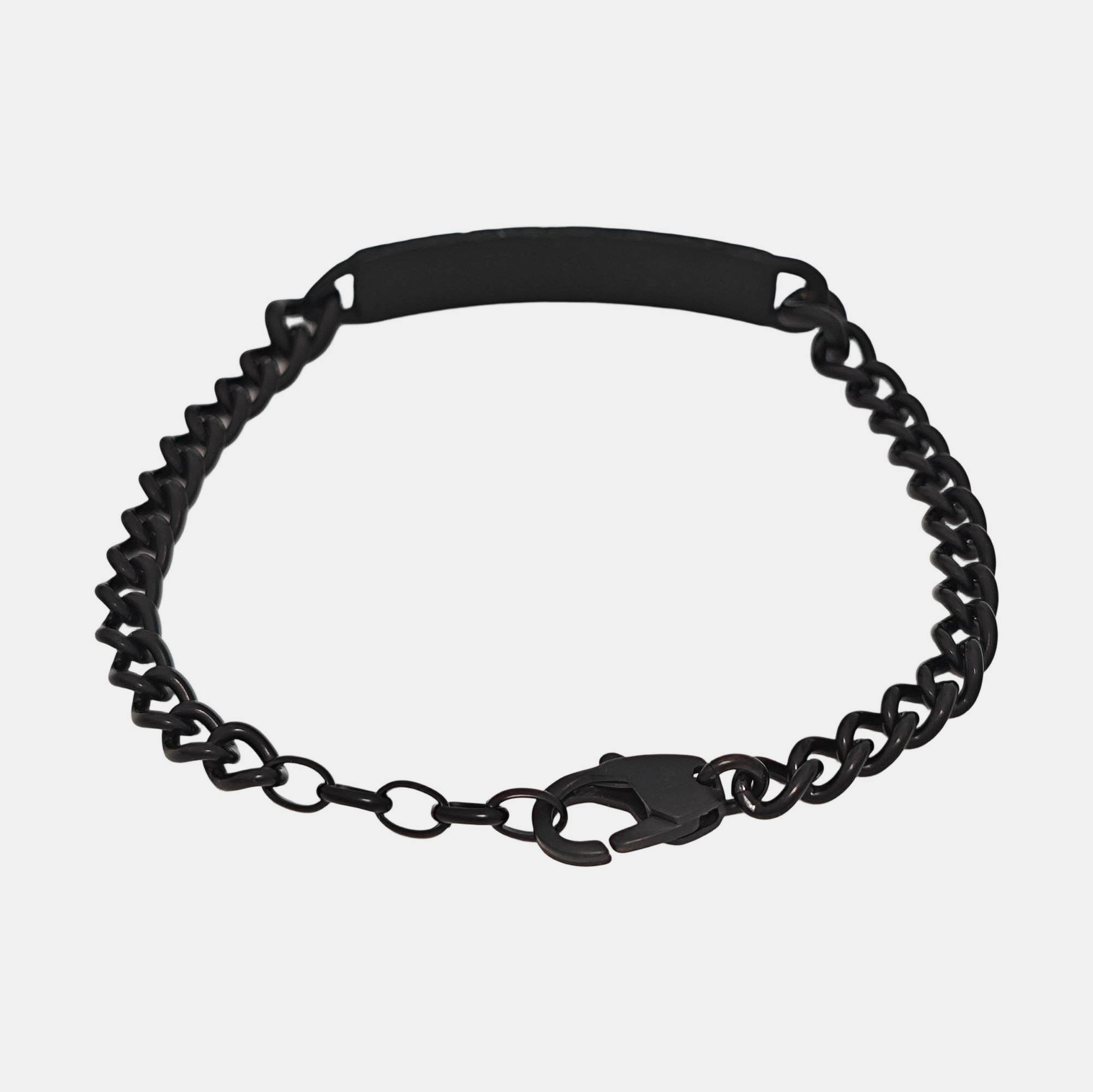 Stainless Steel Black Bracelet