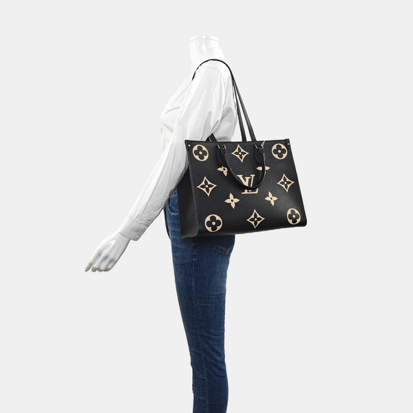 ONTHEGO MM Monogram Calfskin Black