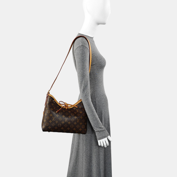 CARRYALL PM Monogram Coated Canvas Brown
