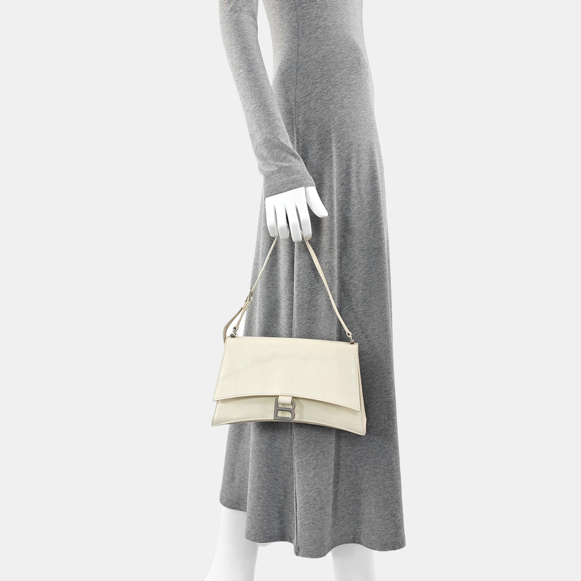 Crush Small Calfskin Beige