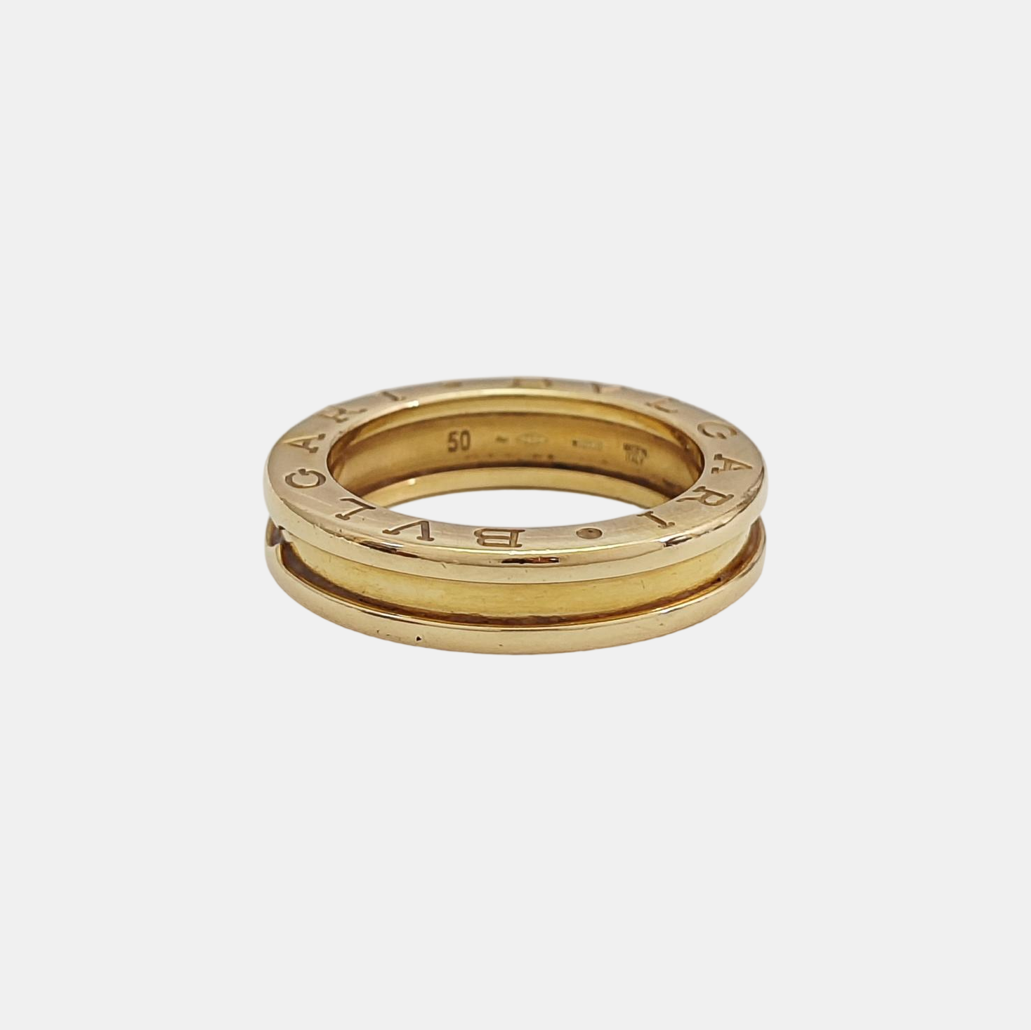 B.ZERO1 18k Gold Ring EU 50