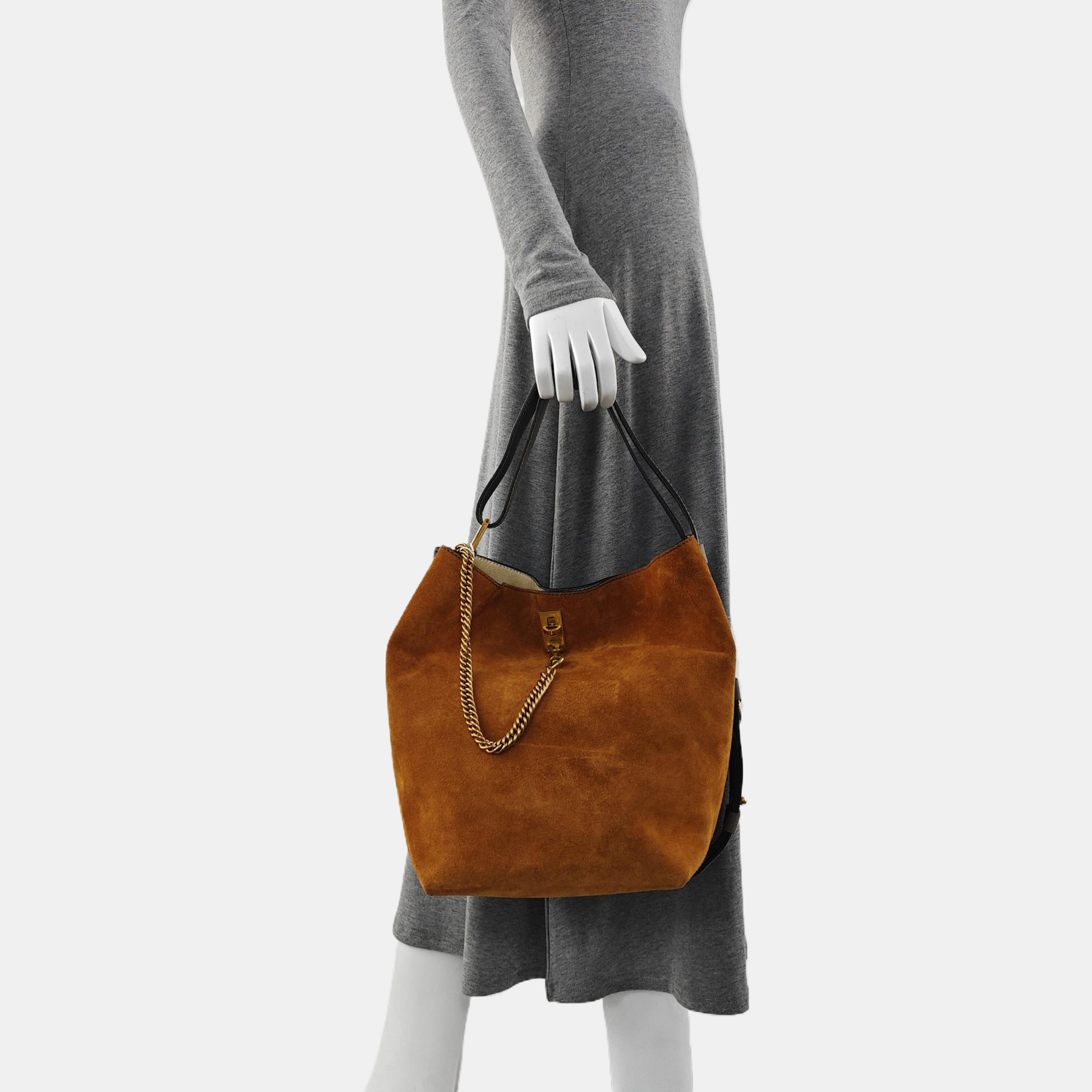 Calfskin Bucket Bag Multicolor
