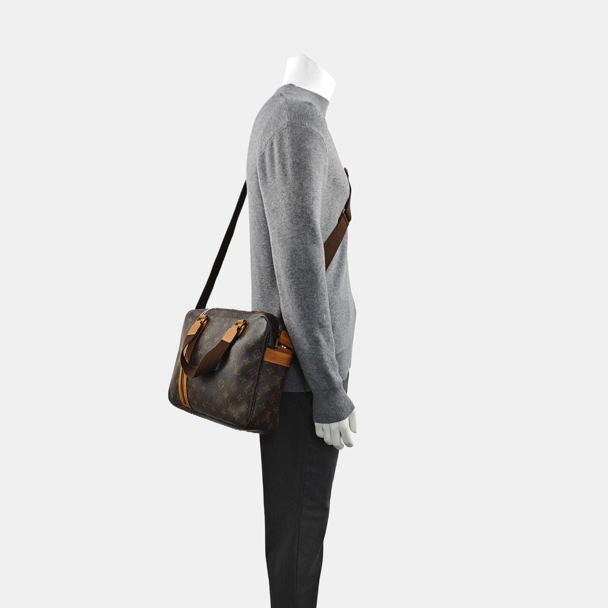 BOSPHORE Monogram Coated Canvas Brown