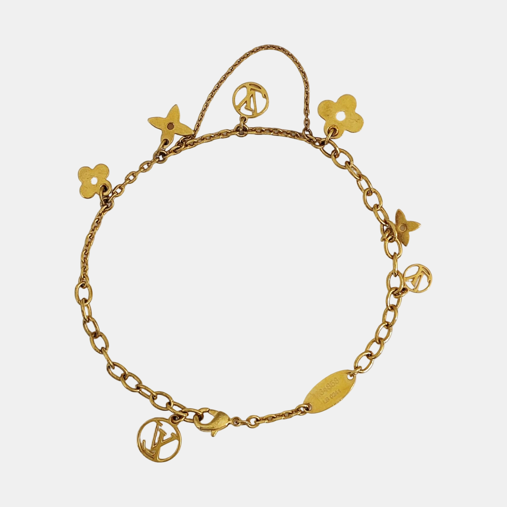 BLOOMING Metal Gold Bracelet