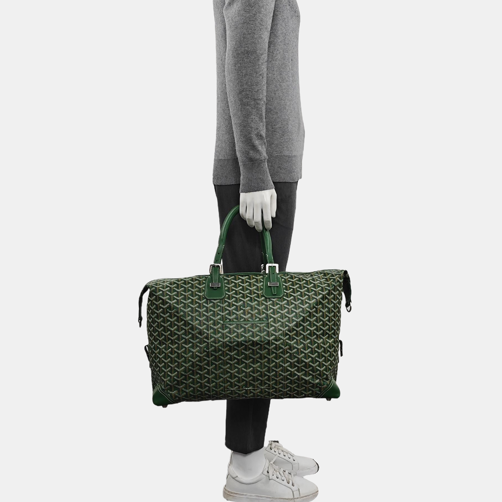 Bowling Coated Canvas Green