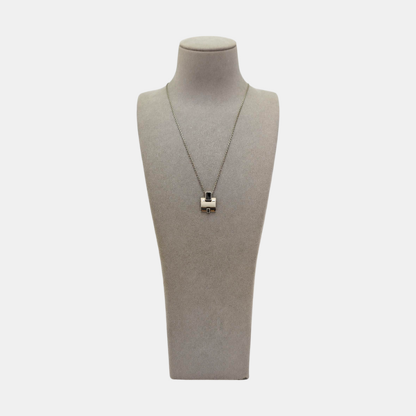 Eileen Metal Silver Necklace
