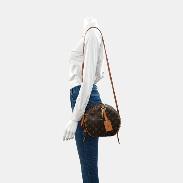 BOITE CHAPEAU MM Monogram Coated Canvas Brown