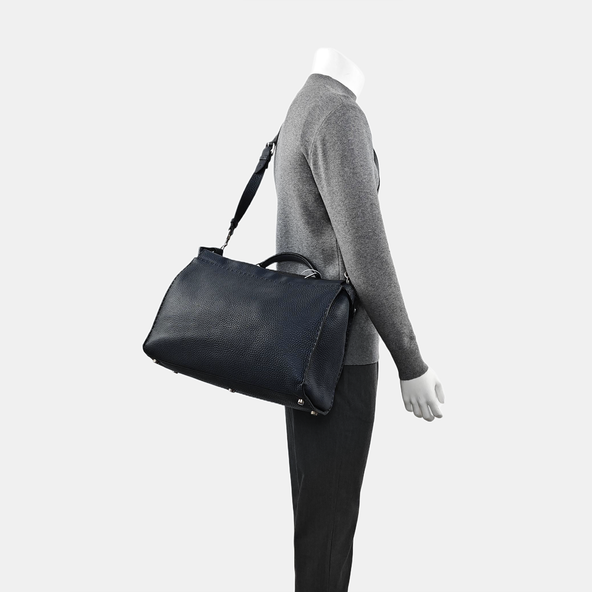 Authenticated pre-owned  Peekaboo Calfskin Blue - Tote Bag at Looply